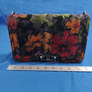 Rebecca Minkoff Love Floral Velvet Crossbody